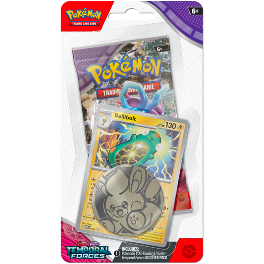 Pokemon Scarlet & Violet - Temporal Forces Checklane Blister Pack