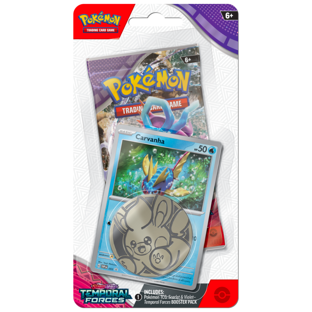 Pokemon Scarlet & Violet - Temporal Forces Checklane Blister Pack