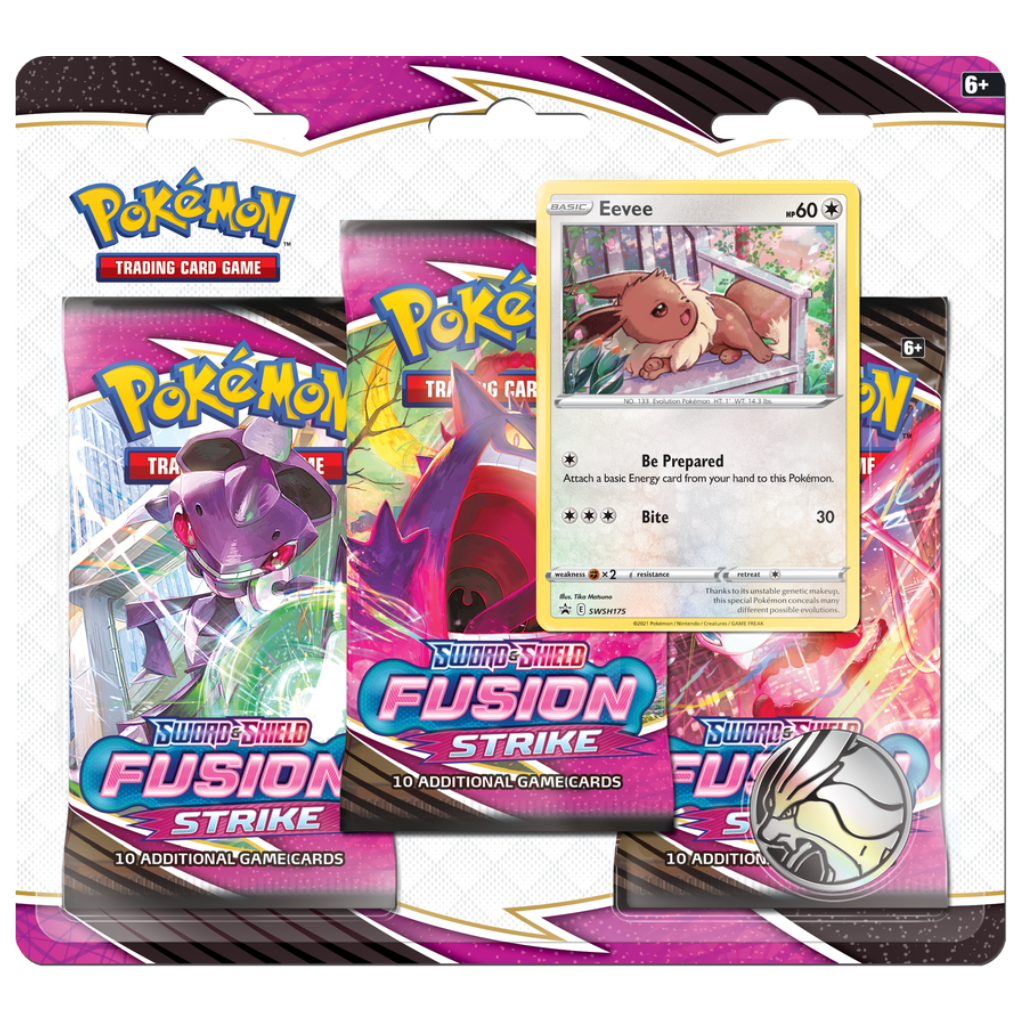 Pokemon Fusion Strike 3 Pack Blister