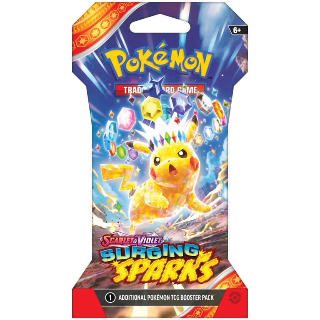 Pokemon Scarlet & Violet - Surging Sparks Sleeved Pack