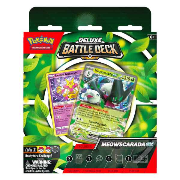 Pokemon Deluxe Battle Decks - Meowscarda / Quaquaval