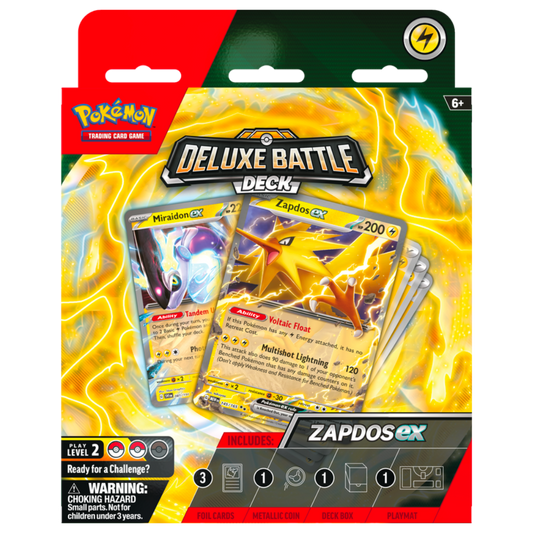 Pokemon Deluxe Battle Deck Ninetales ex / Zapdos ex