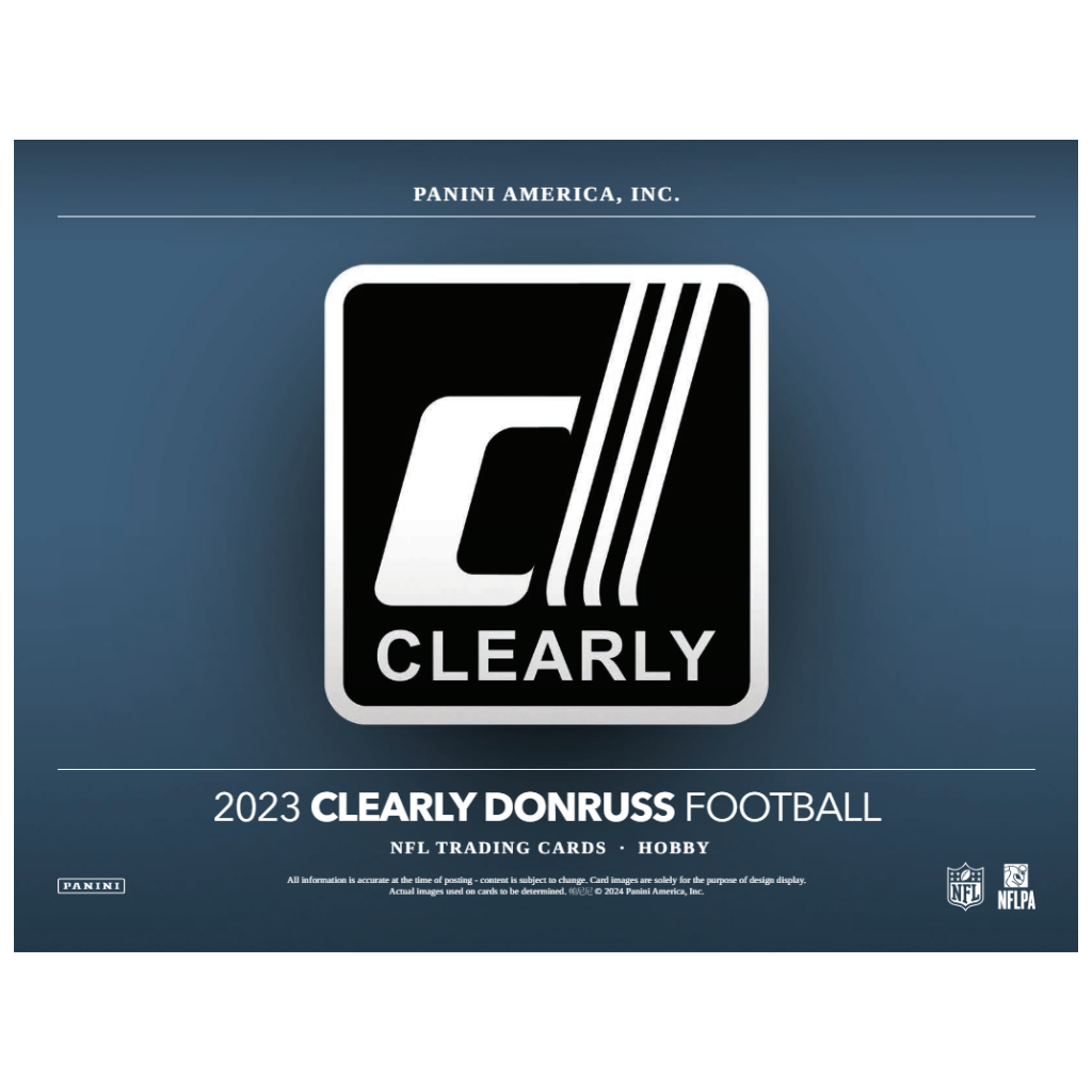 2023 Panini Donruss Clearly Football Hobby