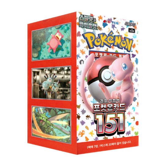 Pokemon 151 Korean Booster Box