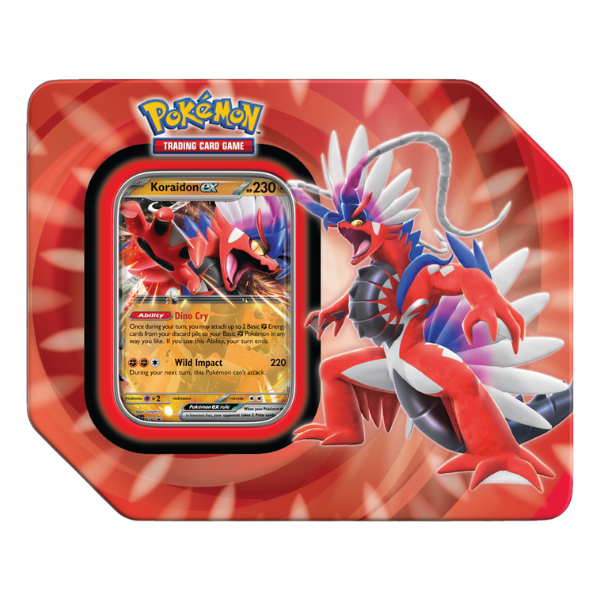 Pokemon Paldea Legends Tin