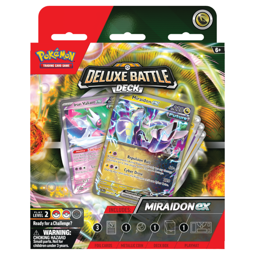 Pokemon Deluxe Battle Deck - Miraidon ex / Kiraidon ex