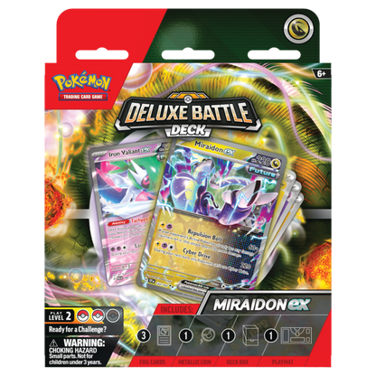 Pokemon Deluxe Battle Deck - Miraidon ex / Kiraidon ex