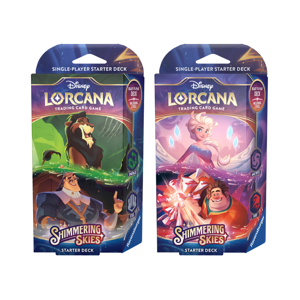 Disney Lorcana Shimmering Skies Starter Deck