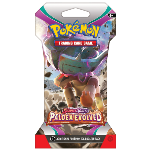 Pokemon Paldea Evolved Blister Pack (Sleeved)