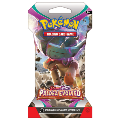 Pokemon Paldea Evolved Blister Pack (Sleeved)