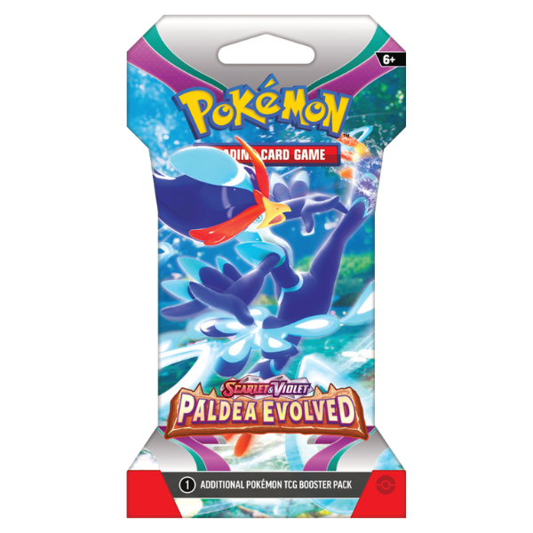 Pokemon Paldea Evolved Blister Pack (Sleeved)