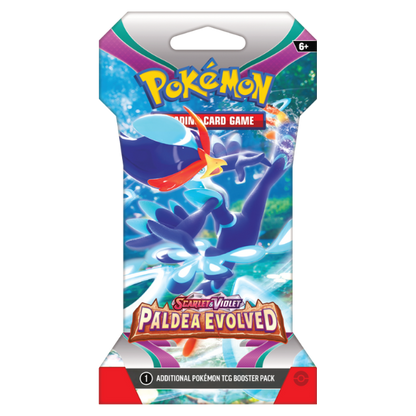 Pokemon Paldea Evolved Blister Pack (Sleeved)