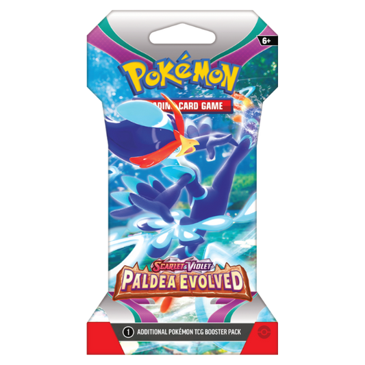 Pokemon Paldea Evolved Blister Pack (Sleeved)