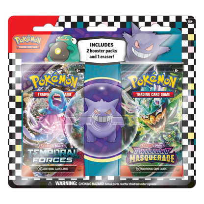 Pokemon Back To School Eraser Blister 2024