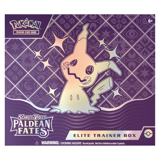 Pokemon Scarlet & Violet - Paldean Fates Elite Trainer Box