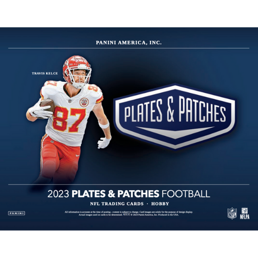 2023 Panini Patches and Plates Football Hobby