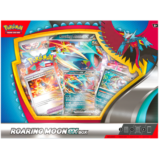 Pokemon Roaring Moon / Iron Valiant ex Box