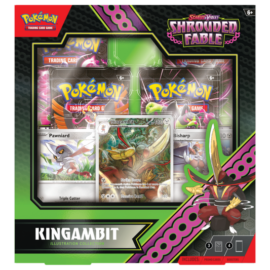 Pokemon Scarlet & Violet - Shrouded Fable Kingambit Illustration Collection