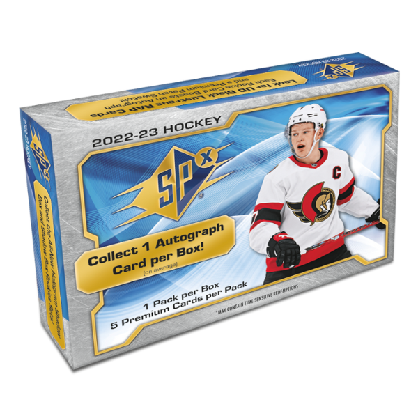 2022/23 Upper Deck SPX Hockey Hobby