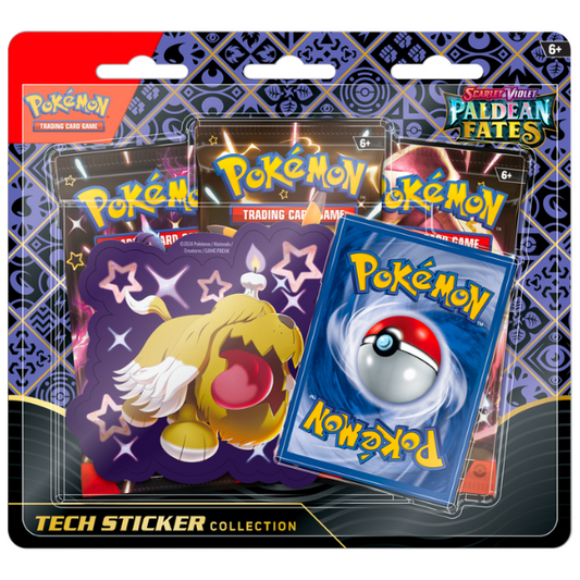 Pokemon Scarlet & Violet - Paldean Fates Tech Sticker Collection