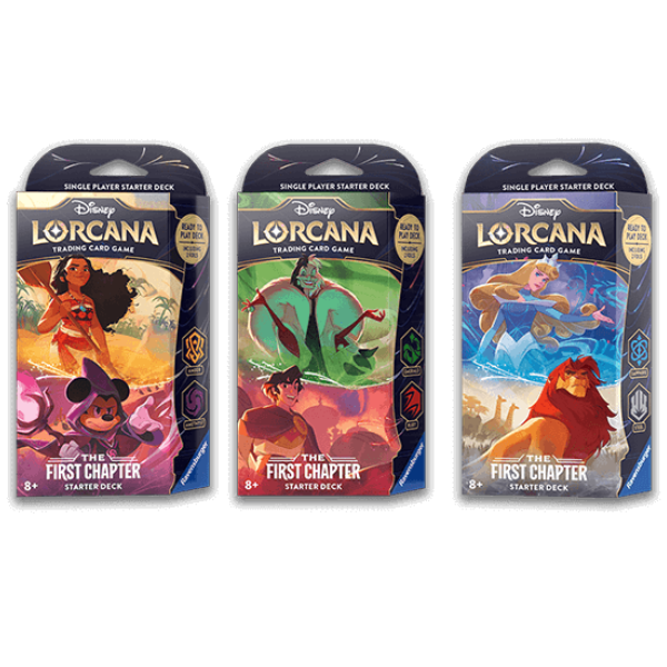 Disney Lorcana The First Chapter Starter Decks