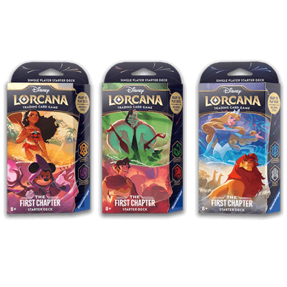 Disney Lorcana The First Chapter Starter Decks