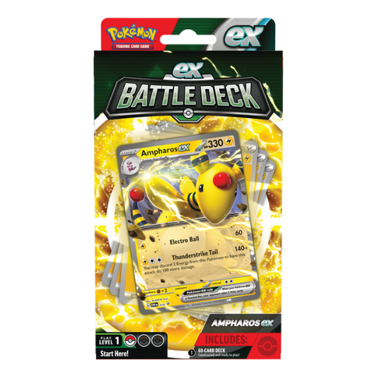 Pokemon Battle Decks - Ampharos ex & Lucario ex