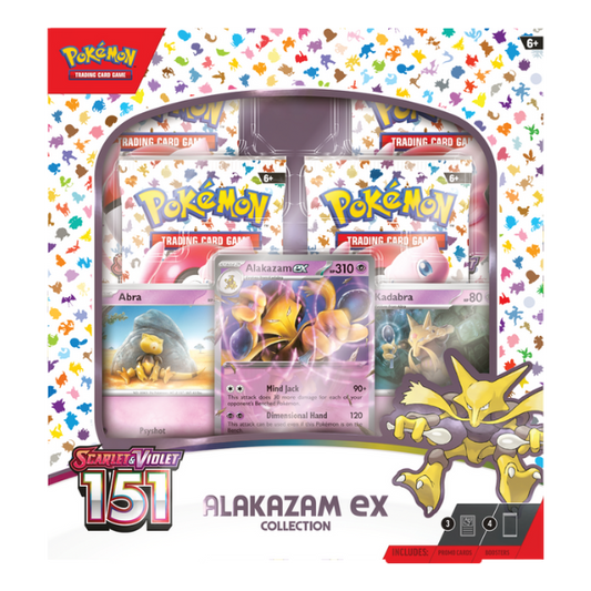 Pokemon Scarlet & Violet - 151 Alakazam ex Collection