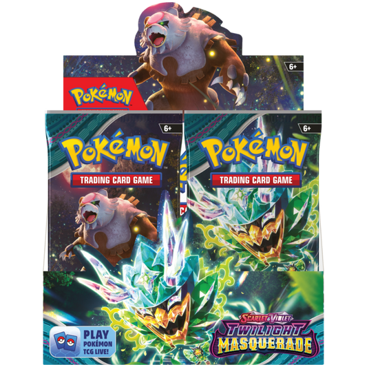 Pokemon Scarlet & Violet - Twilight Masquerade Booster