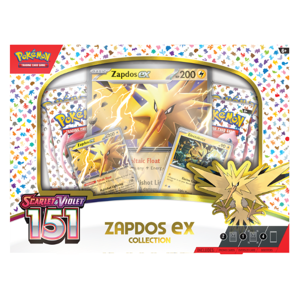 Pokemon Scarlet & Violet - 151 Zapdos ex Collection