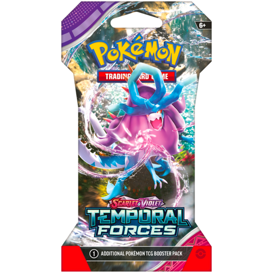 Pokemon Scarlet & Violet - Temporal Forces Sleeved Pack