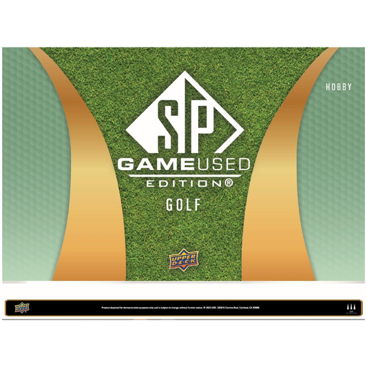 2024 Upper Deck SP Game Used Golf Hobby