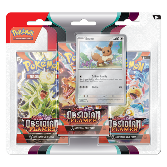 Pokemon Obsidian Flames 3 Pack Blister