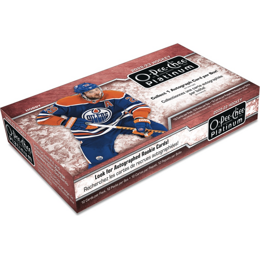 2022/23 Upper Deck O-Pee-Chee Platinum Hockey Hobby