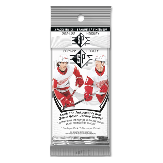 2021/22 Upper Deck SP Hockey Hanger Pack