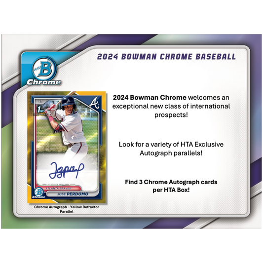 2024 Bowman Chrome Baseball HTA Box