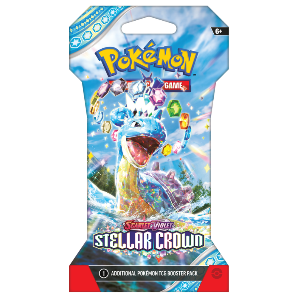 Pokemon Scarlet & Violet - Stellar Crown Sleeved Pack