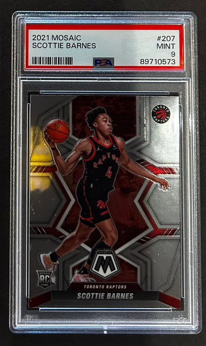 Scottie Barnes Mosaic Rookie - PSA 9 - 2021/2022 Panini