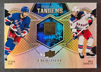 Patrick Kane / Mika Zibanejad Exquisite Tandems /99 - 2023/24 Exquisite Collection