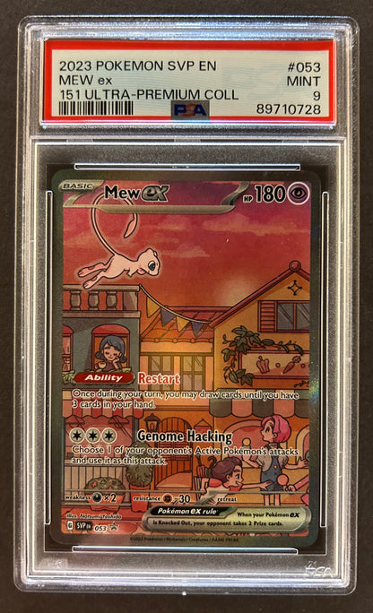 Mew ex SV053 151 Ultra Premium Promo - PSA 9 - 2023 Scarlet and Violet