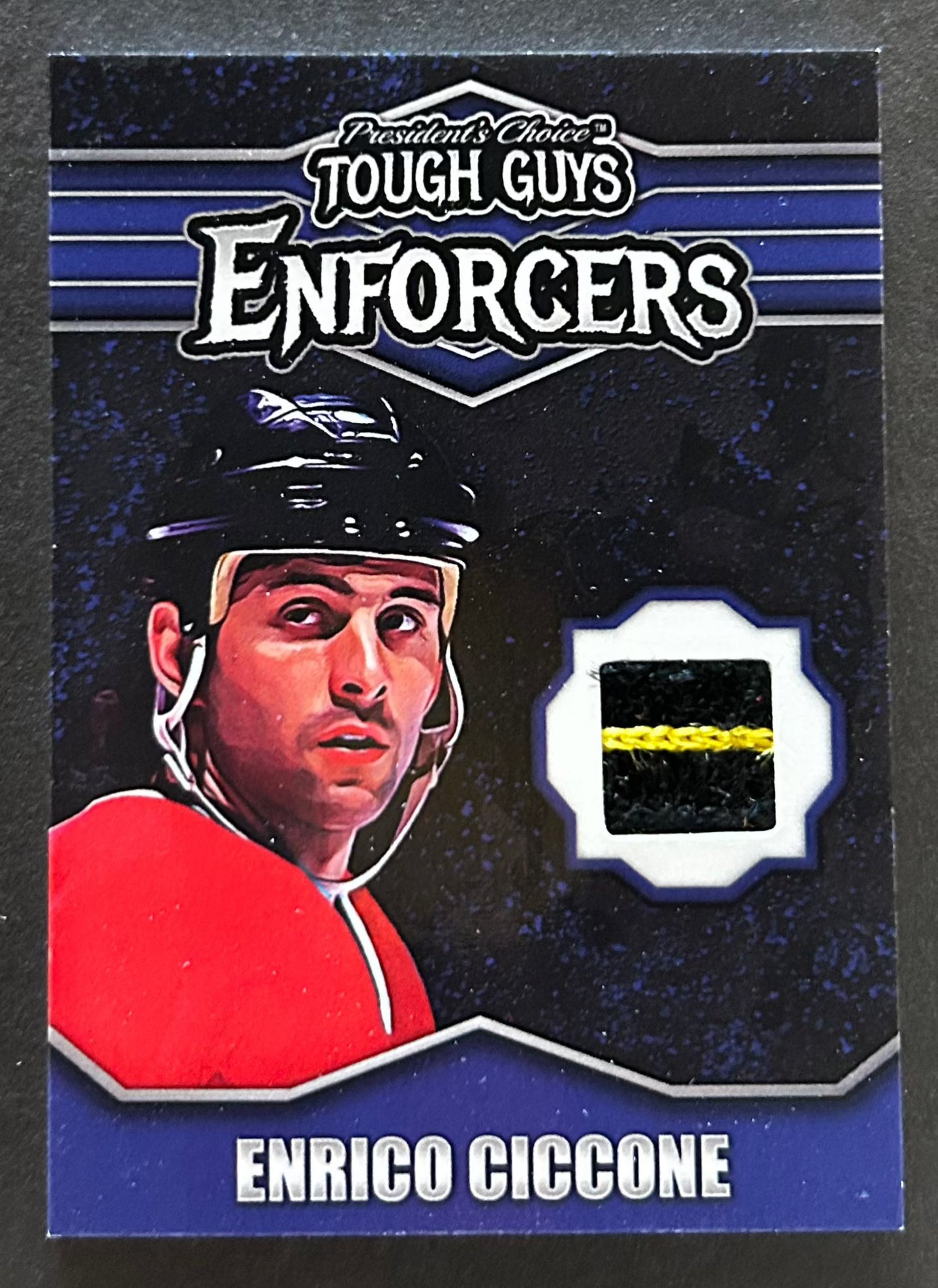 Enrico Ciccone Tough Guys Enforcers Patch - 2023 Presidents Choice 