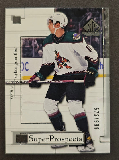 Dylan Guenther Super Prospects /999 - 2022/23 SP Game Used