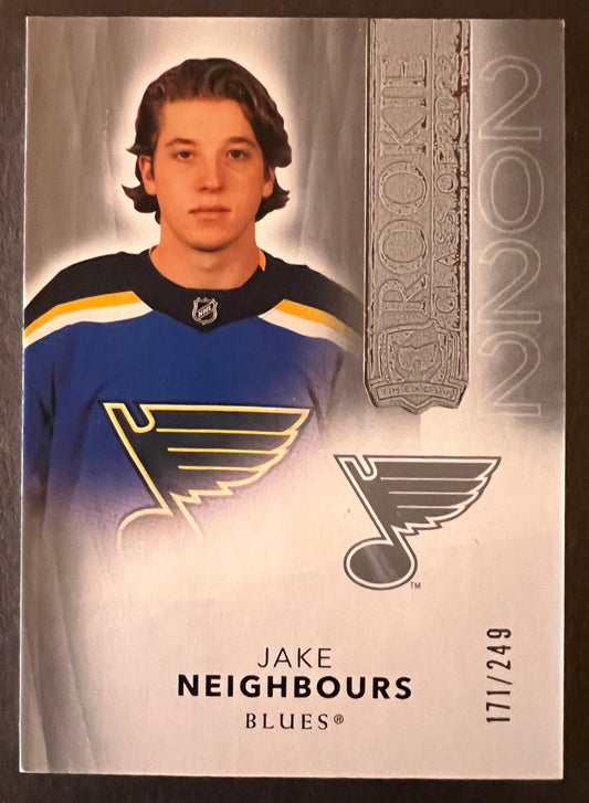 Jake Neighbours Rookie Class of 2022 /249 - 2021/22 The Cup