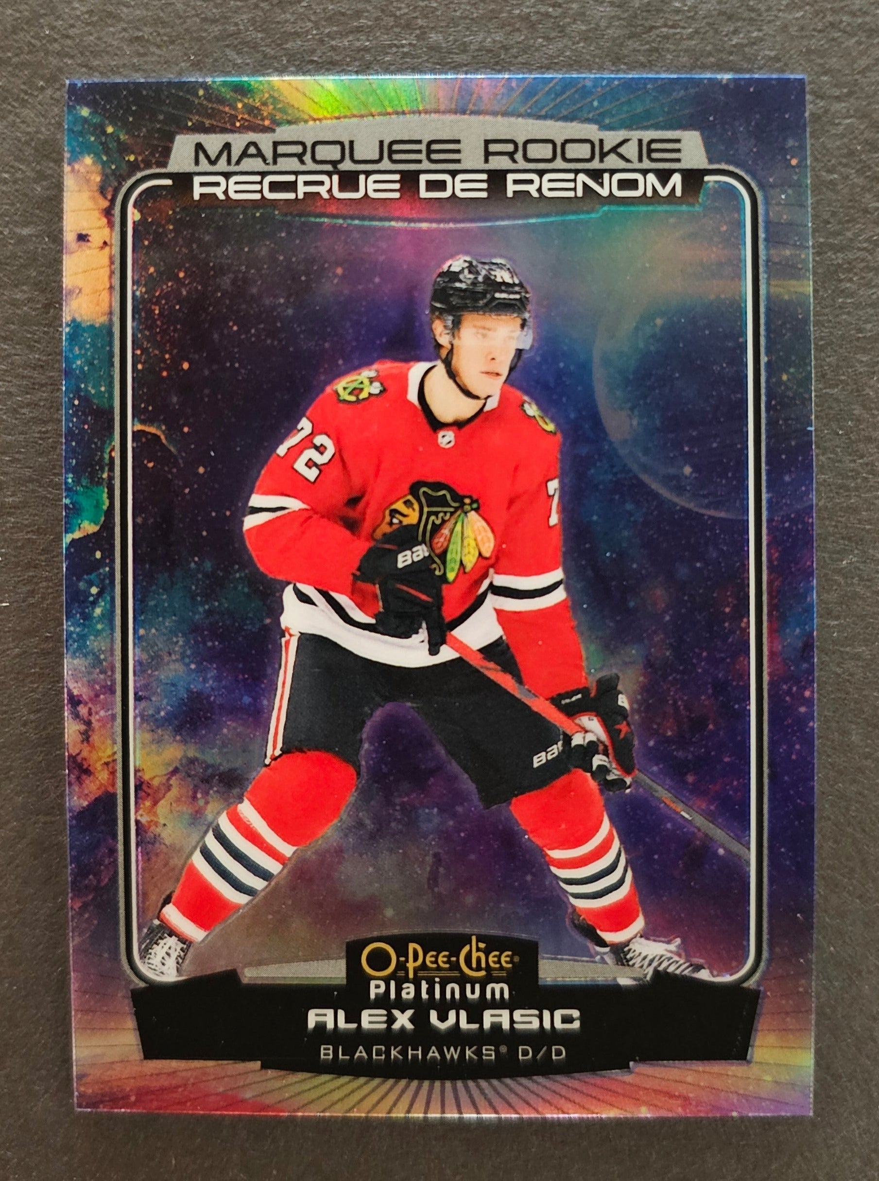 Alex Vlasic Marquee Rookie Cosmic /65 - 2022/23 O-Pee-Chee Platinum