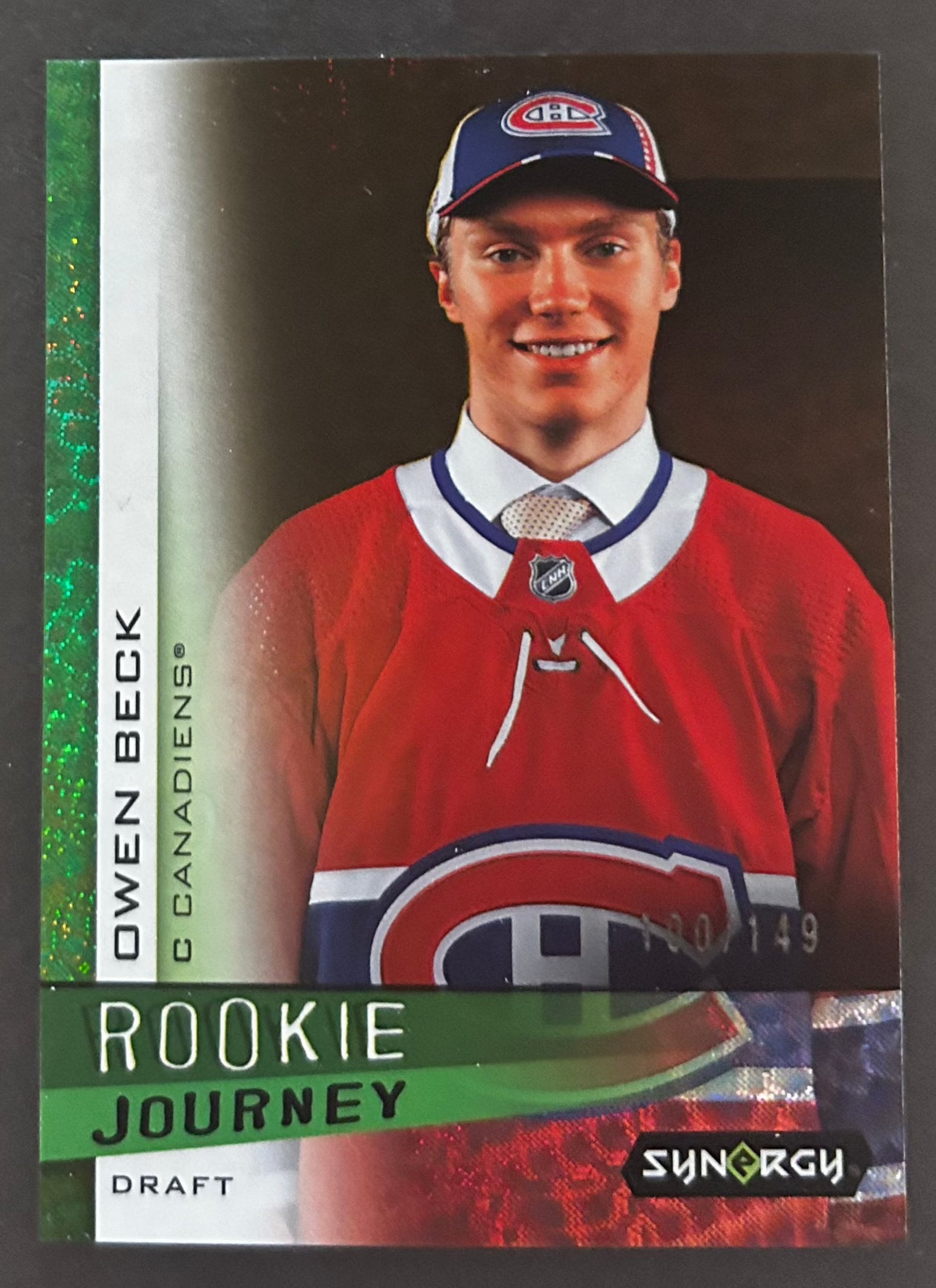 Owen Beck Rookie Journey /149 - 2023 Synergy