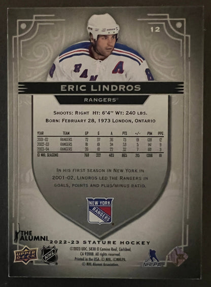 Eric Lindros Photo Variant /99 - 2022/23 Stature