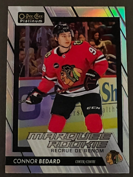 Connor Bedard Marquee Rookie Rainbow - 2023/24 O-Pee-Chee Platinum