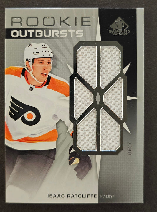 Isaac Ratcliffe Rookie Outbursts Jersey  - 2022/23 SP Game Used