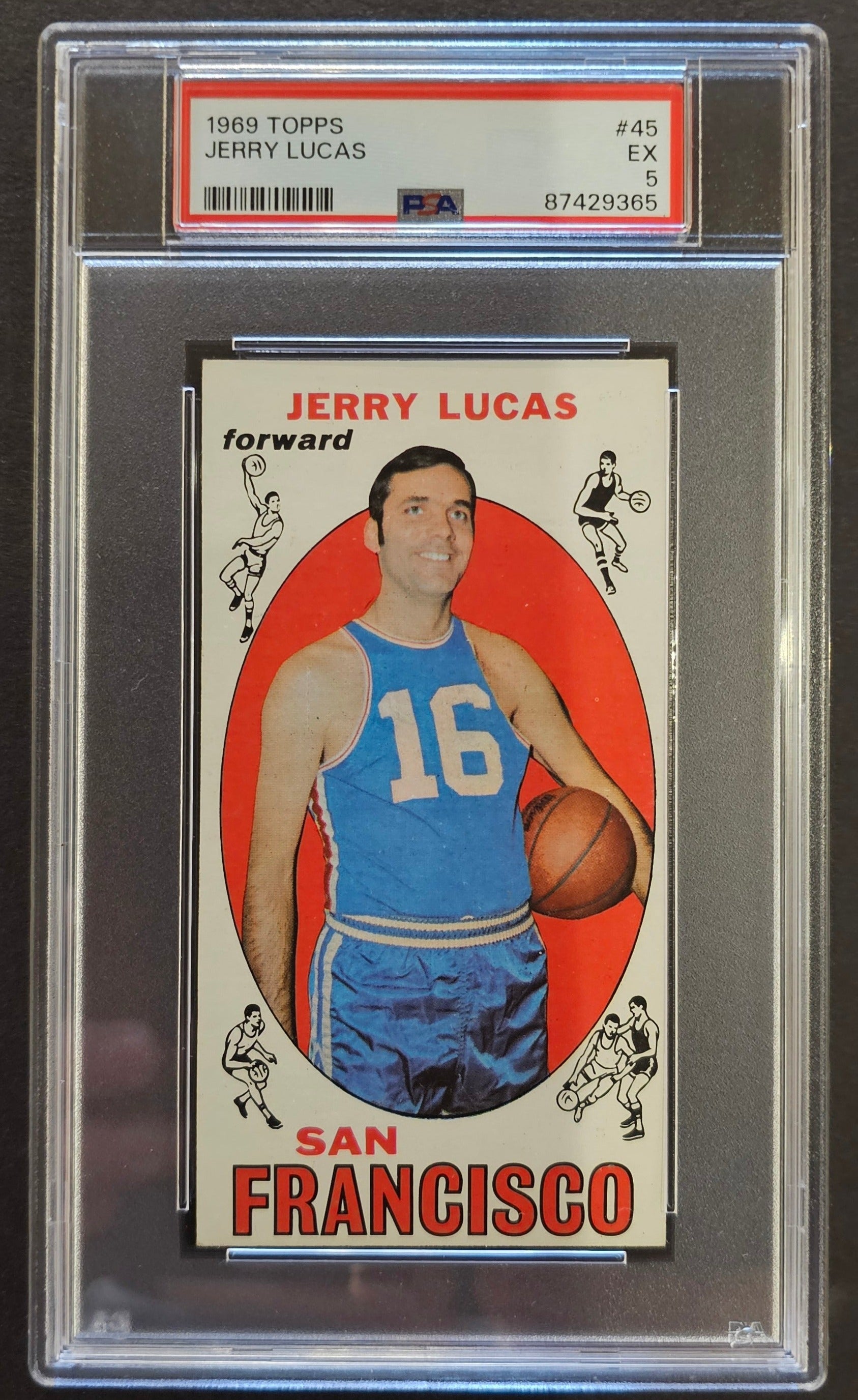 Jerry Lucas #45 Graded PSA 5 - 1969 Topps