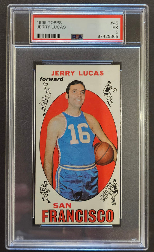 Jerry Lucas #45 Graded PSA 5 - 1969 Topps